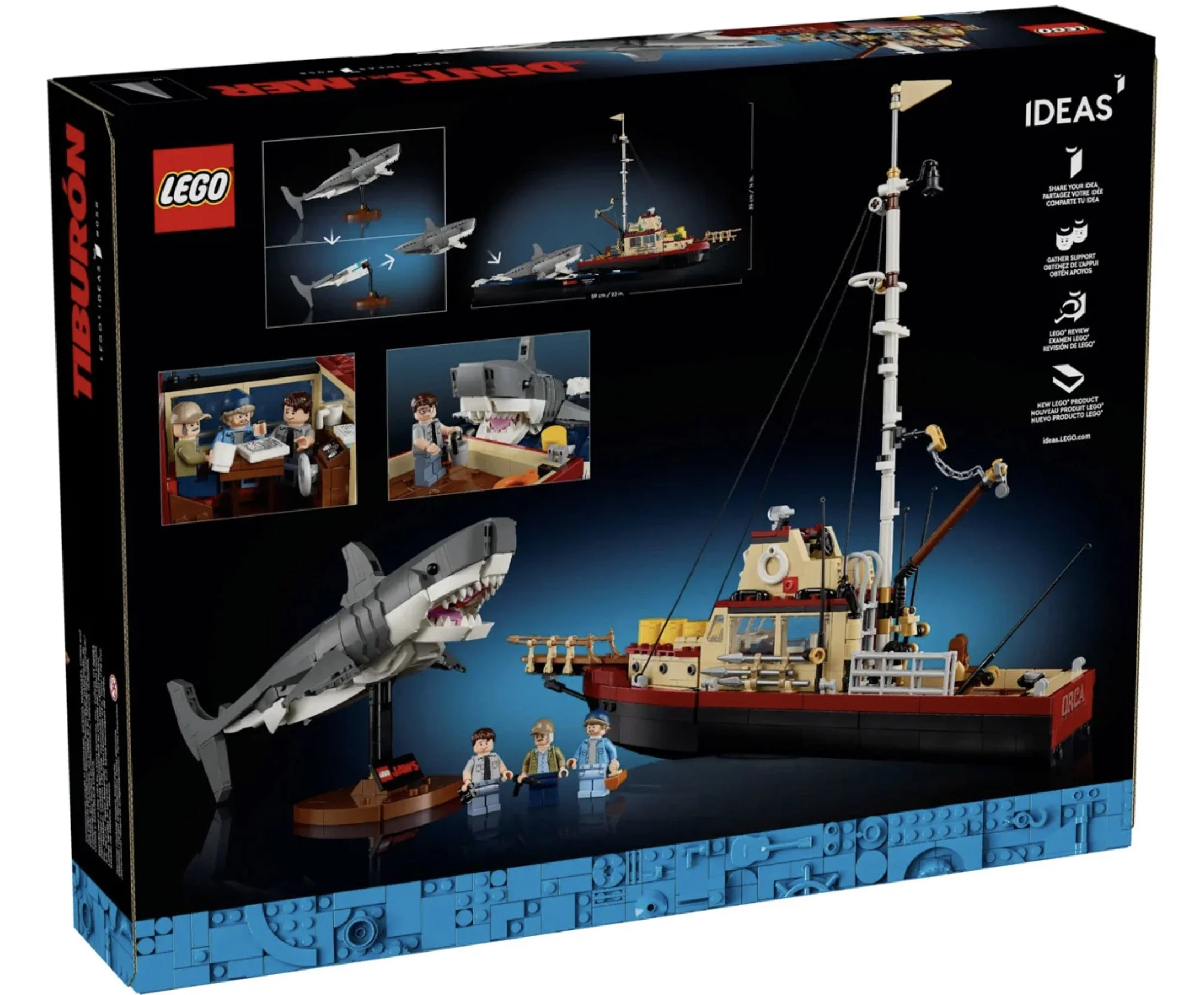 LEGO Reveals Official JAWS Set — GeekTyrant